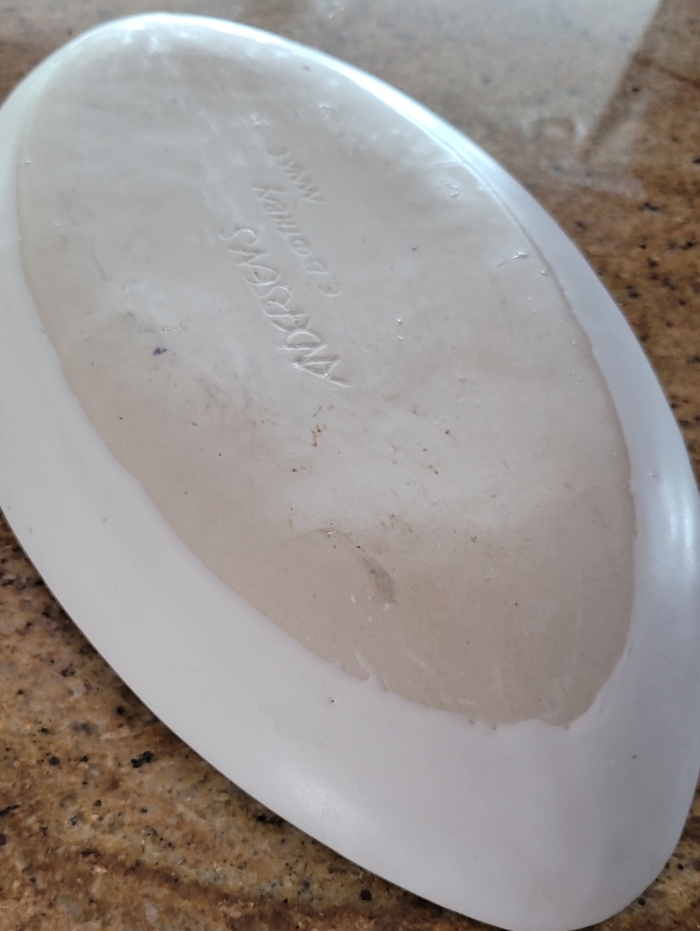 ANDERSEN DESIGN Art Pottery Oval Fish Platter VTG Blue/Green MCM Boothbay Maine - Picture 11 of 14